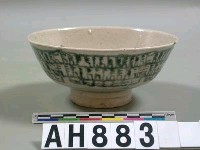 藏品(青花梵文碗)的圖片